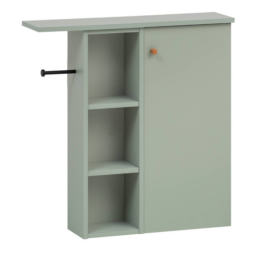 Badezimmer Nischenschrank mit Klopapier Halter - Vereny