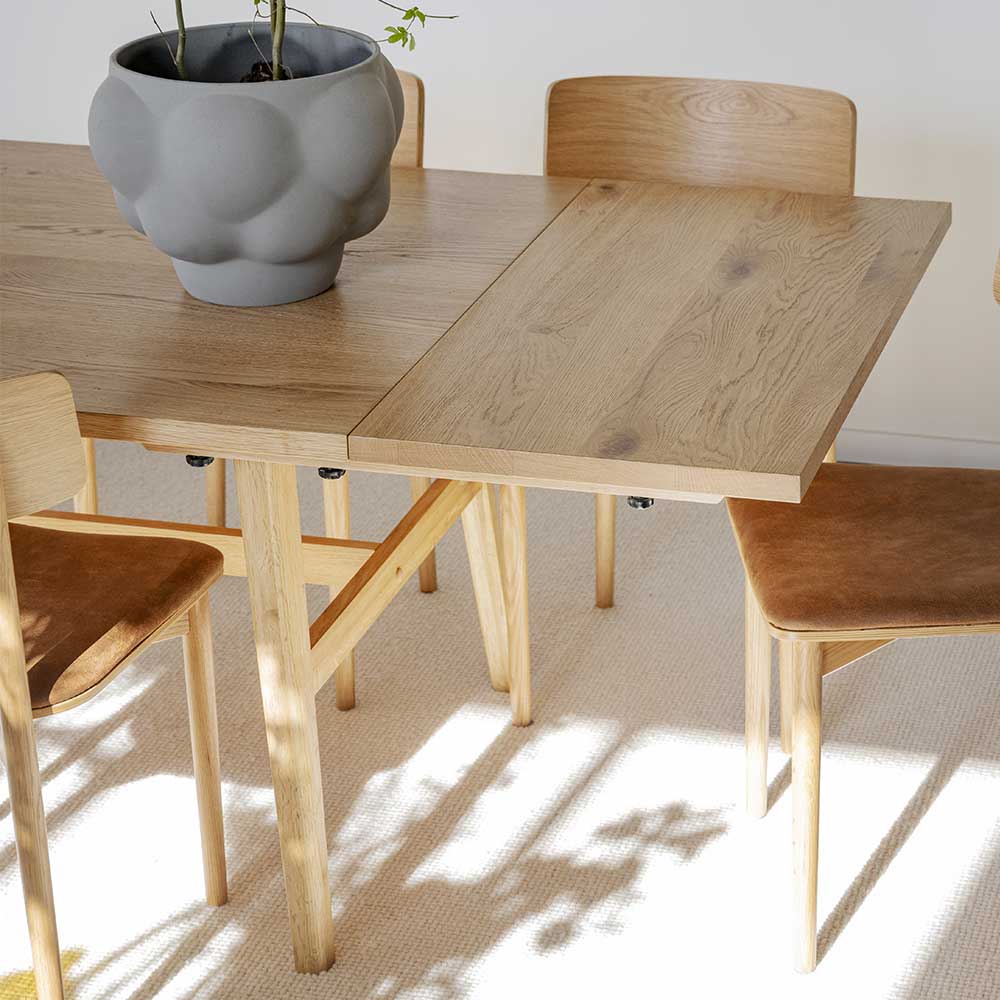 Großer Tisch 220 cm in Eiche - Congada