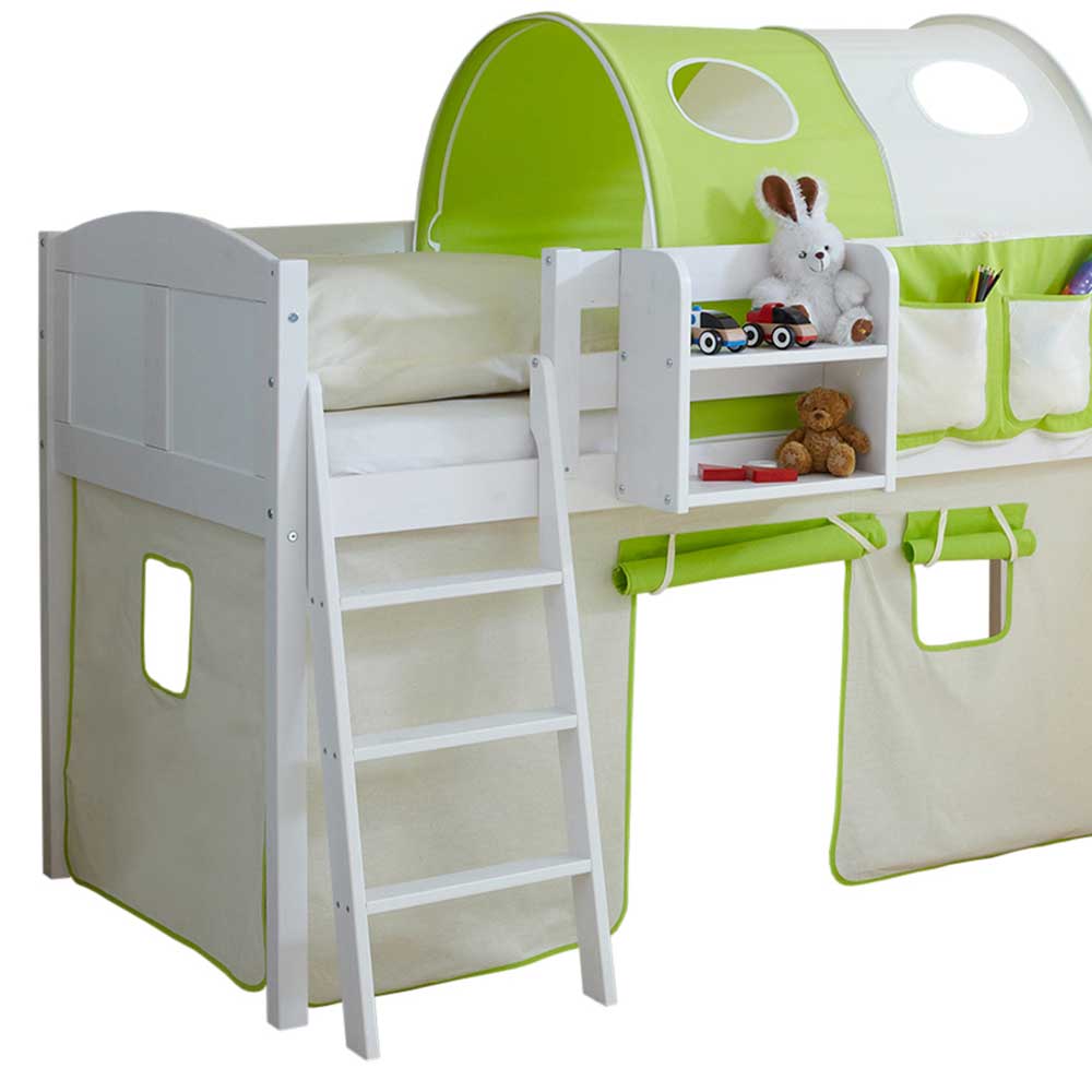 Kinderzimmer Spielbett mit Rutsche - Adnine