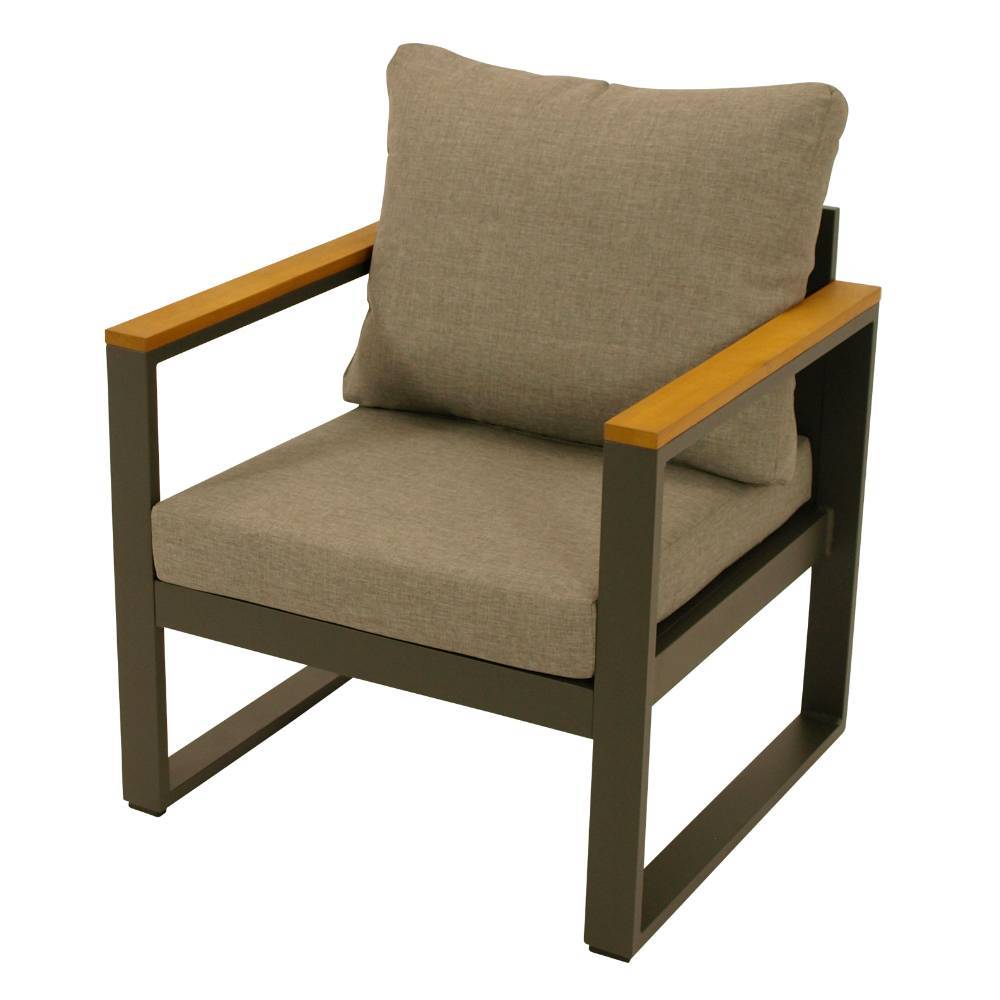 Outdoor Loungesesssel in Grau - Knox