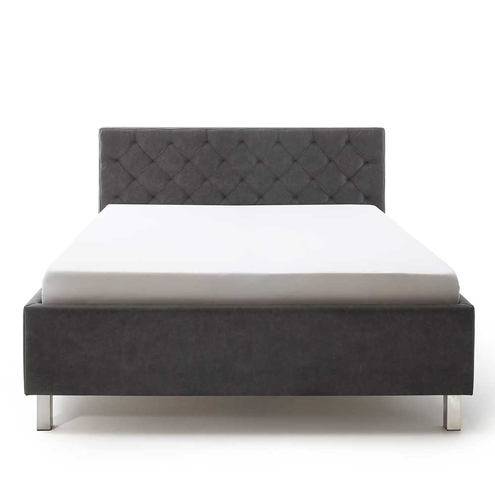 Modernes Polsterbett mit Bettkasten - Iliavos