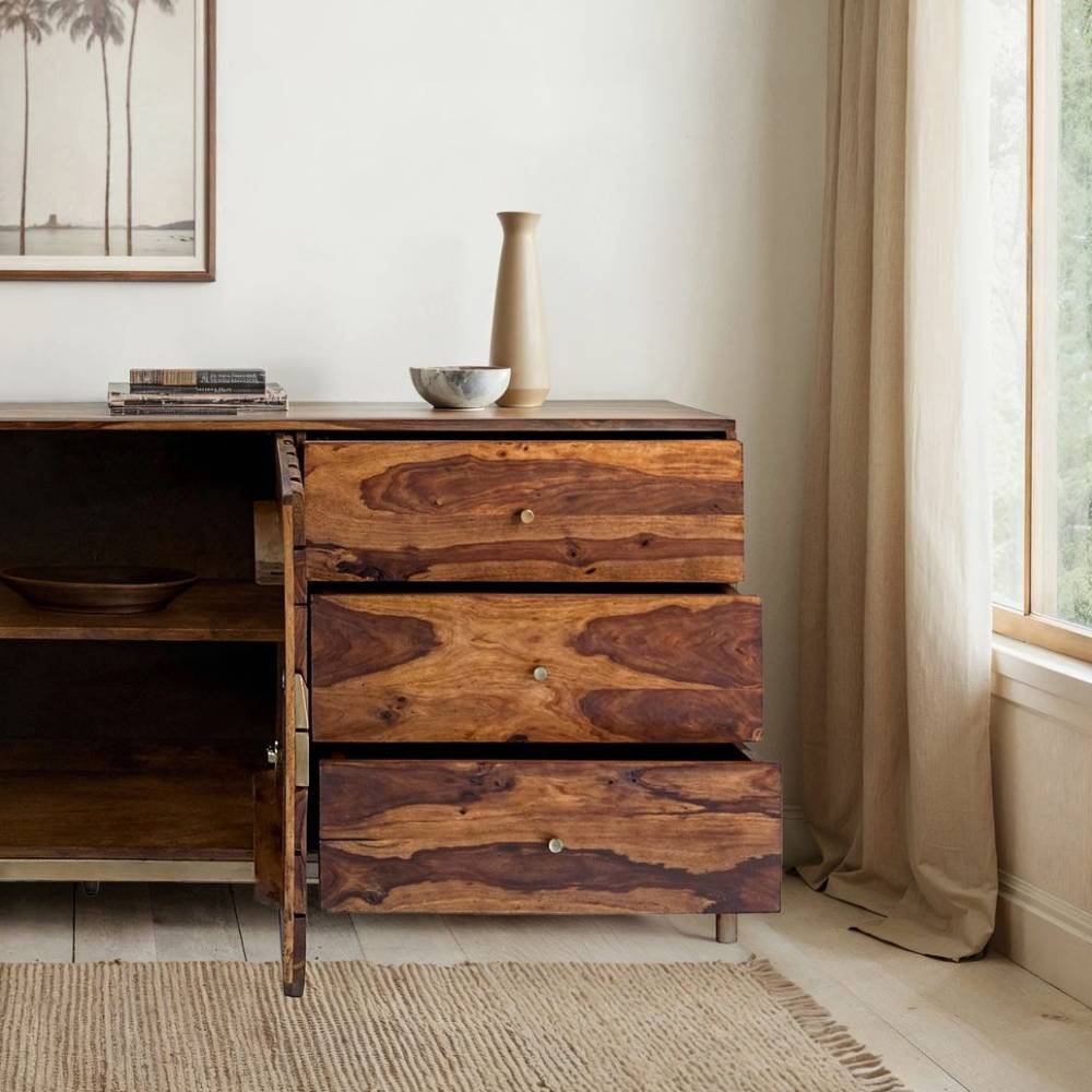Design-Sideboard mit drei Schubladen - Runicava