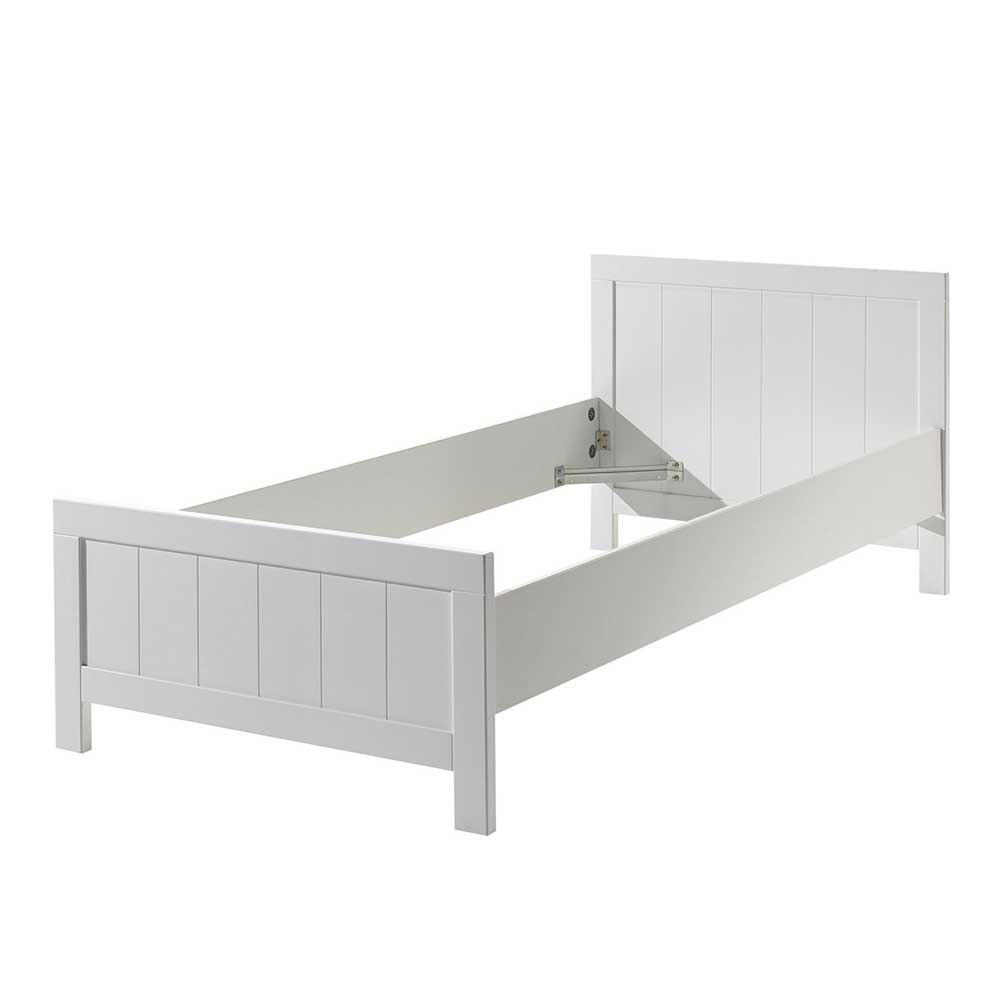 Modern Country Kinderzimmer in Weiß - Ellen (vierteilig)