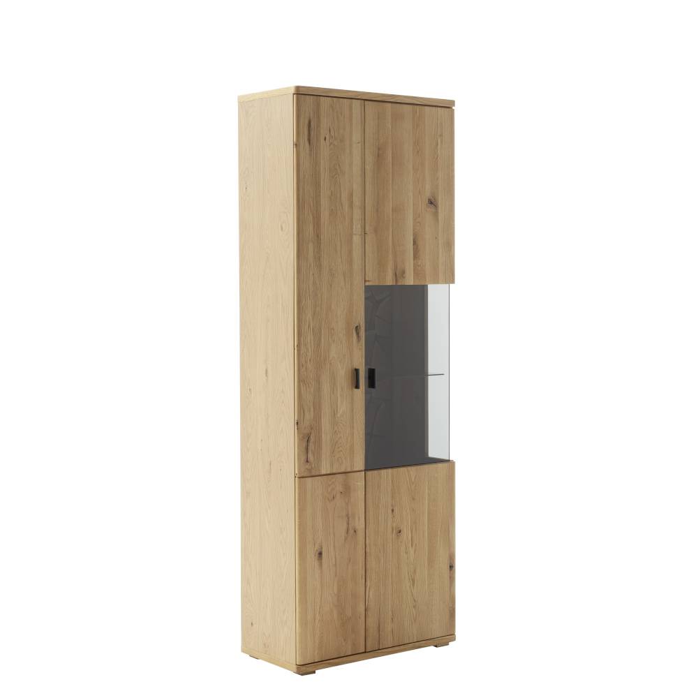 Wohnzimmer Vitrinenschrank in Wildeiche - Dagmy