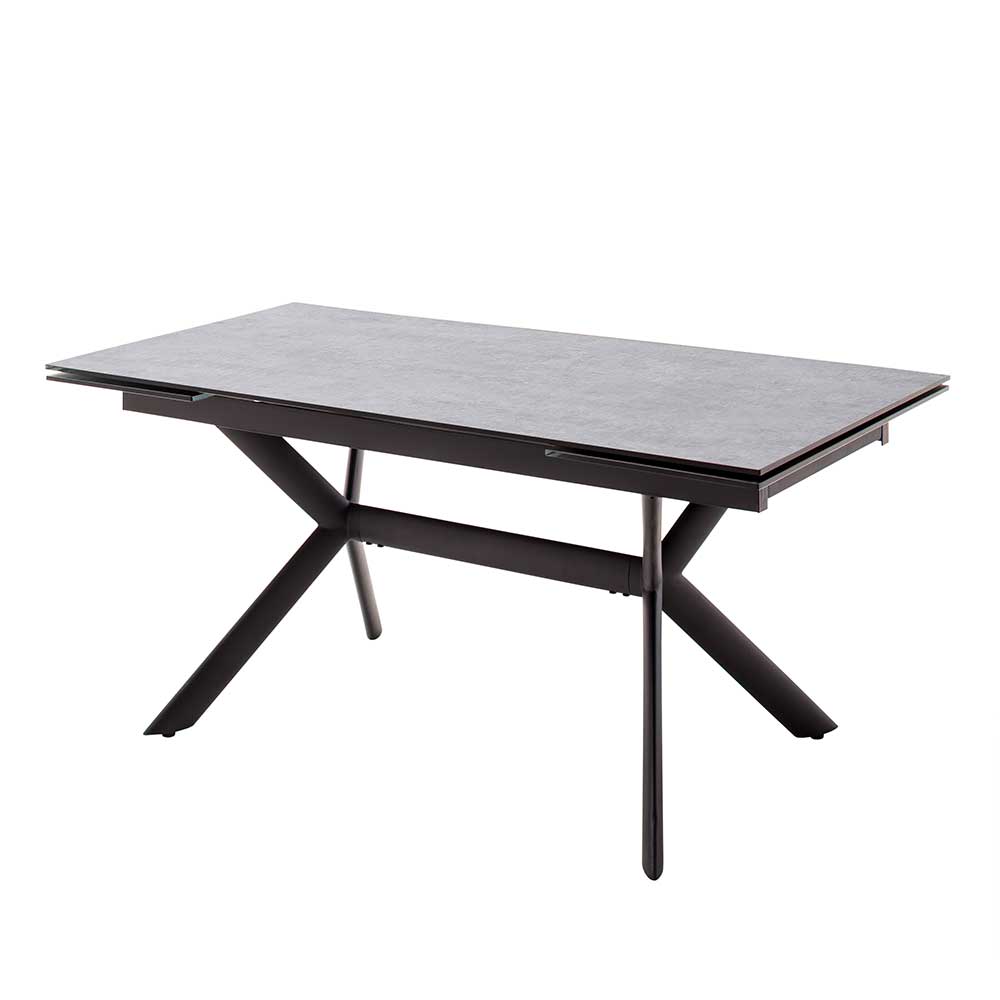 Verlängerbarer Tisch in Betonoptik - Estegan