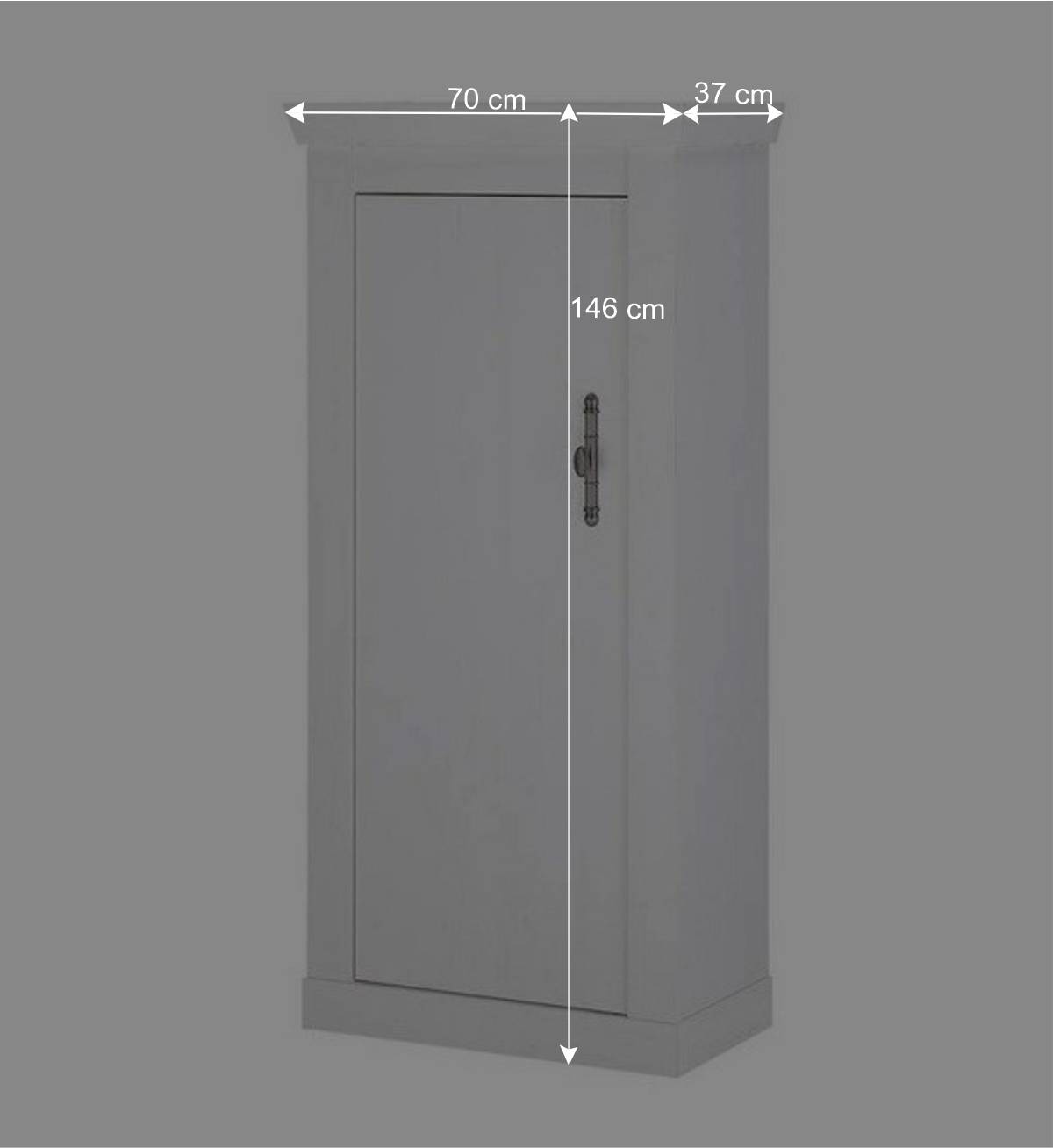 TV Wohnwandkombination 295 cm breit - Liancos (vierteilig)