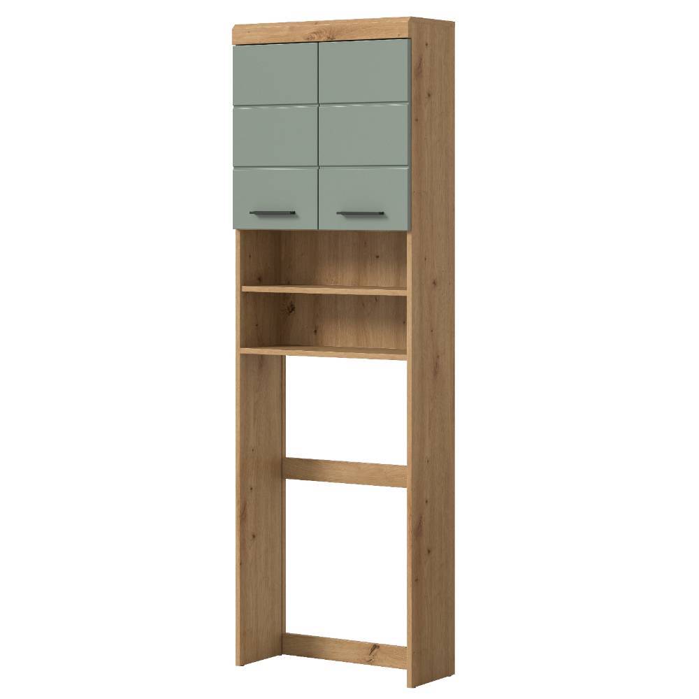 Waschmaschinenschrank in Salbeigrün - Tamdato