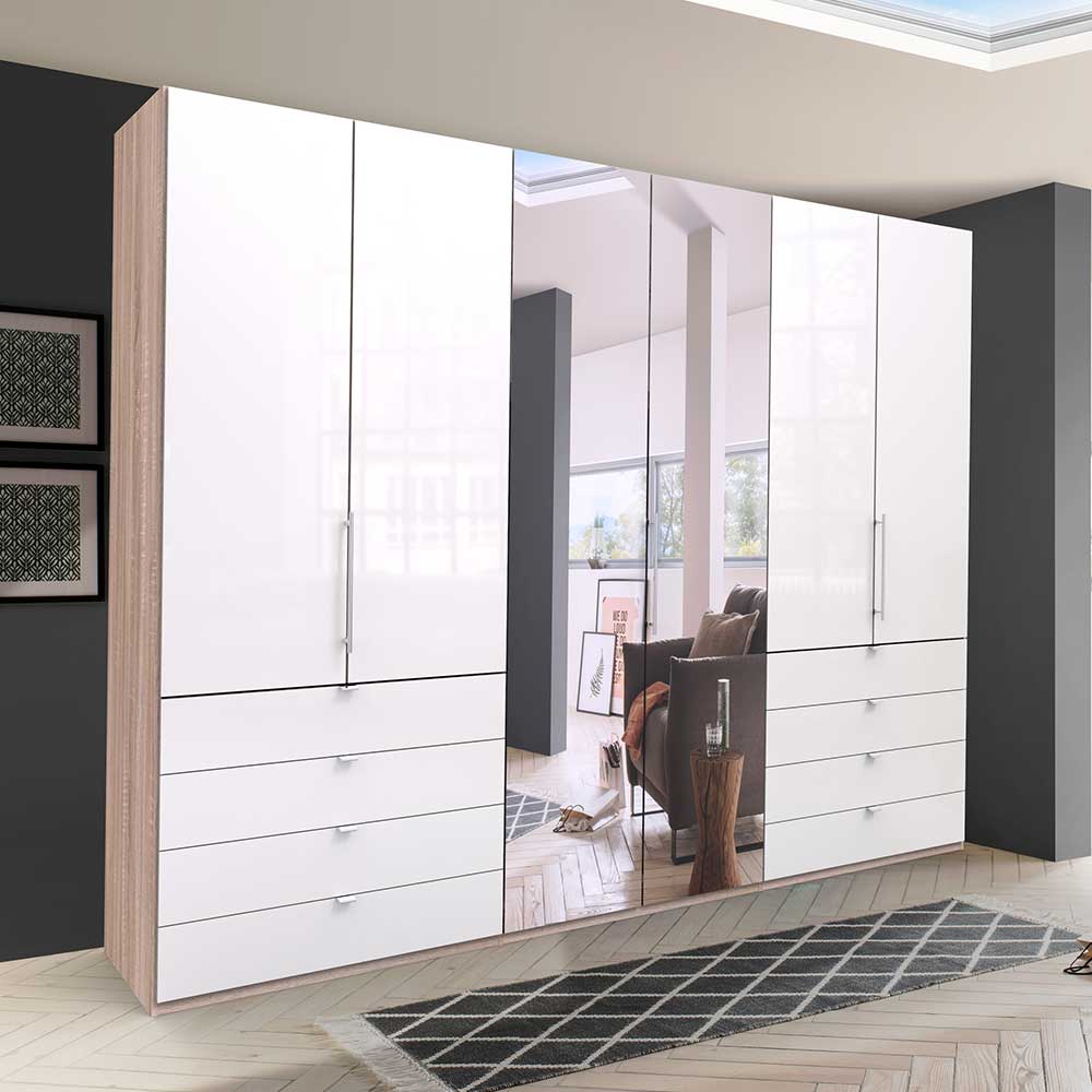 Luxus Kleiderschrank mit drei Gleittüren - Bosays