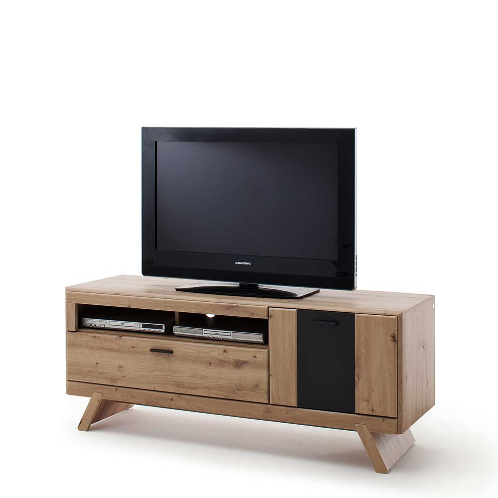 Zweifarbiger TV Unterschrank 159x65x51cm - Larinca