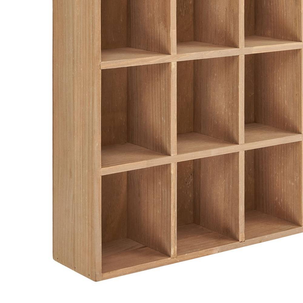Kiefernholz Regal mit 20 Fächern - Acaso