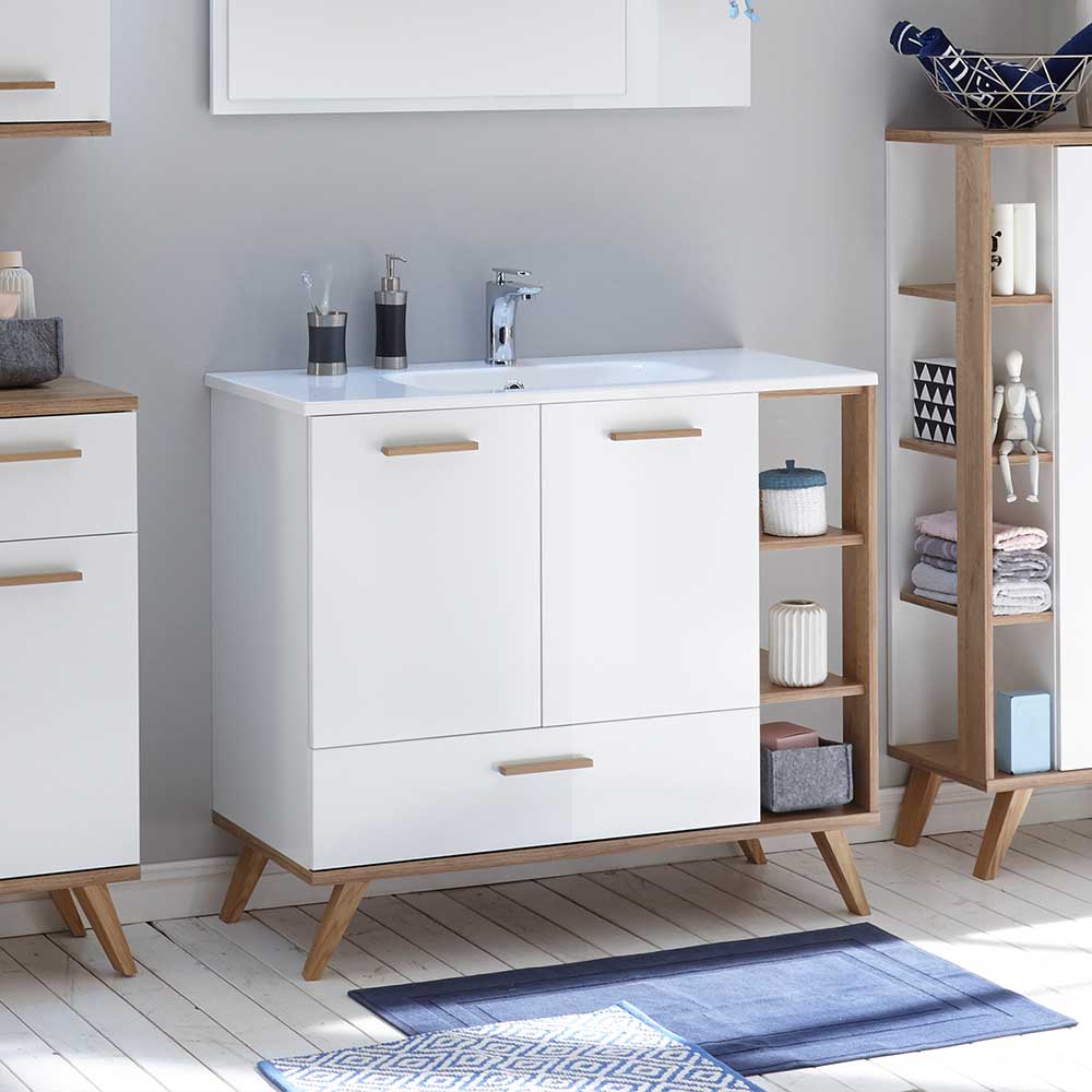 Skandi Design Waschtisch 101 cm breit - Timur