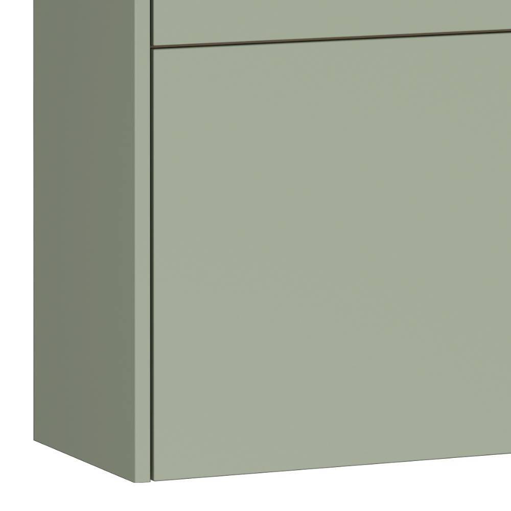 Hängender Dielenschrank in Graugrün - Eccossi