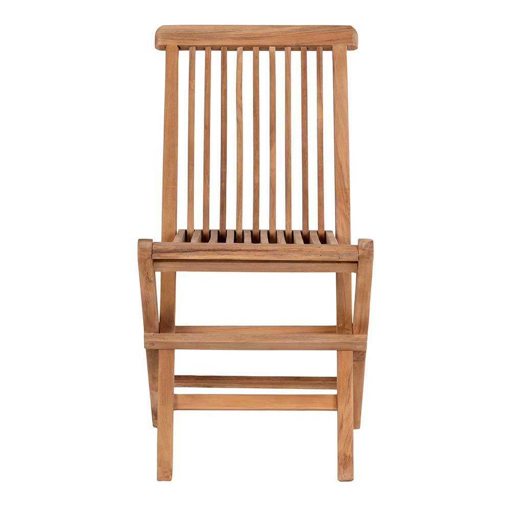 Teak Kinderstühle mit 33 cm Sitzhöhe - Almente (2er Set)