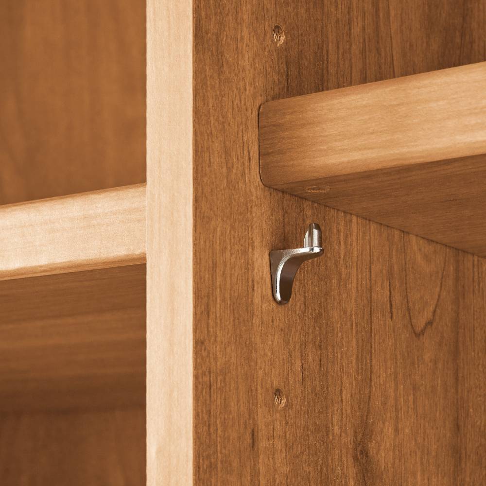 5-türiger Schlafzimmer-Kleiderschrank teilmassiv - Murray