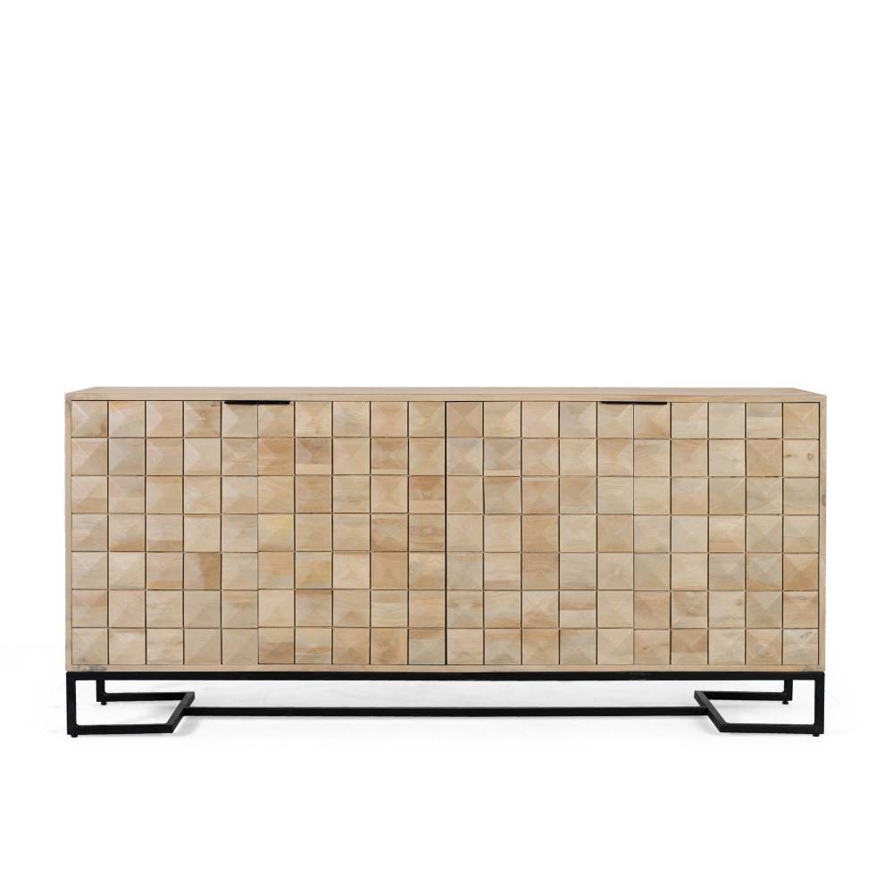 Massivholz Sideboard modern - Perolyn