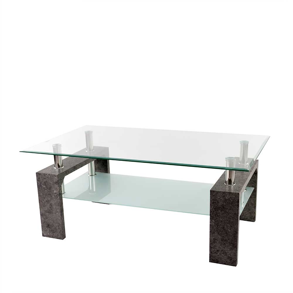 Wohnzimmer-Glastisch in modernem Design - Arthus