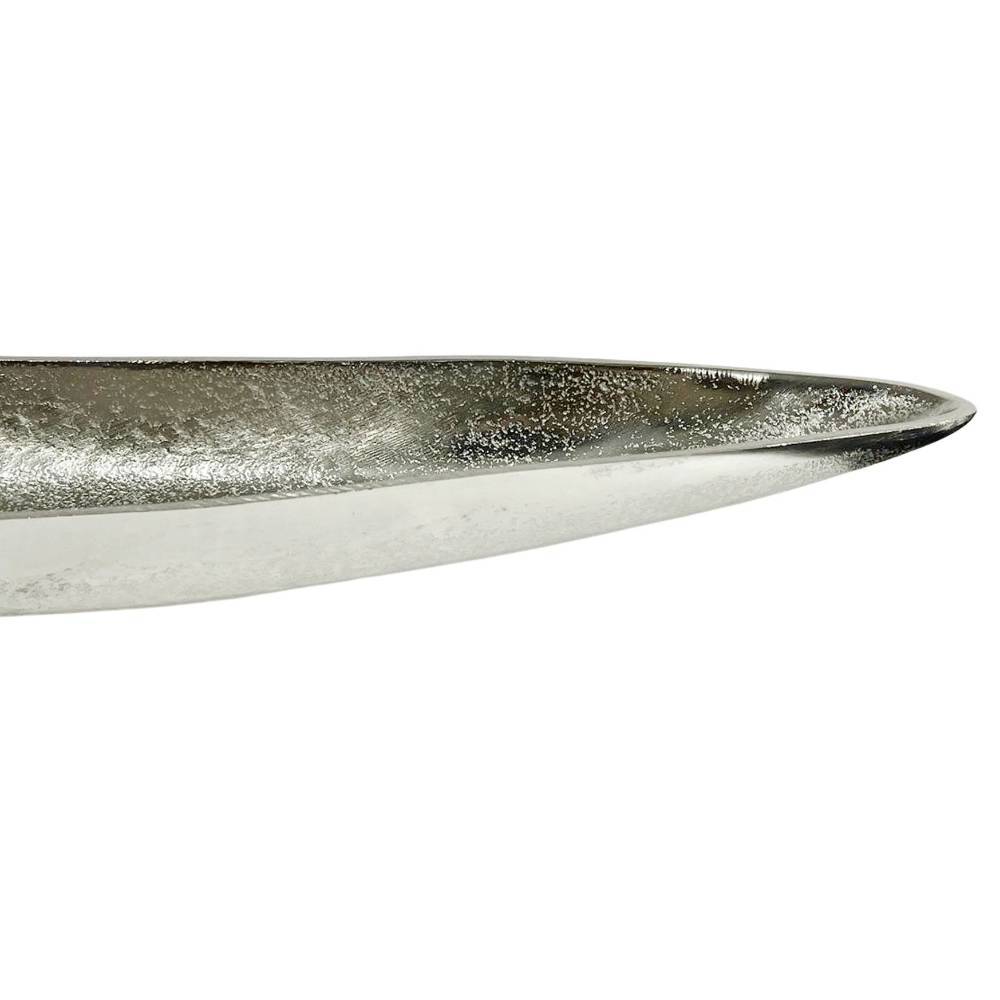 Aluminium-Schale in Silberfarben - Horn