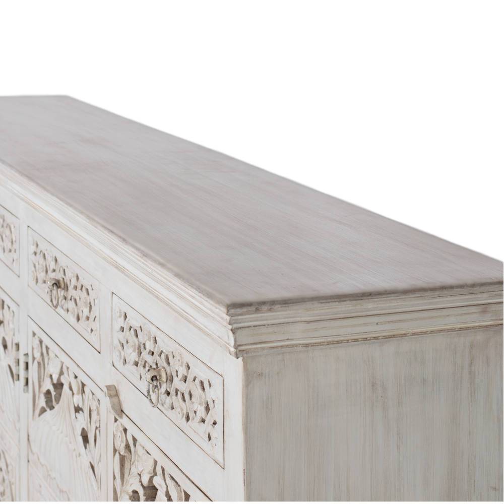 White Wash Sideboard im orientalischen Stil - Capo