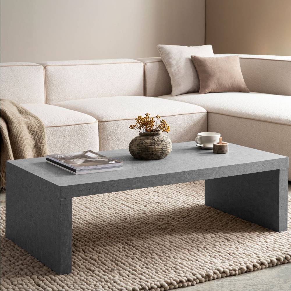 Betonoptik Couchtisch in modernem Design - Duliva