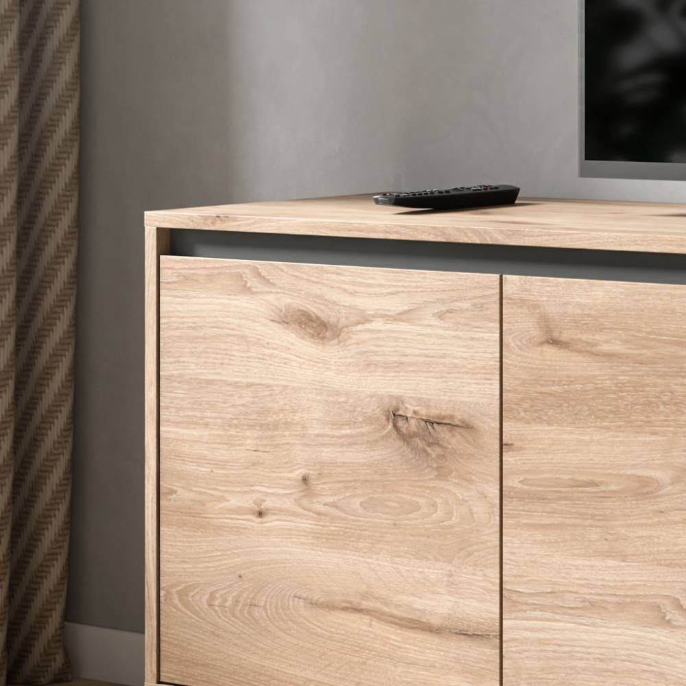4-türiges TV Lowboard 64 cm hoch - Nomati