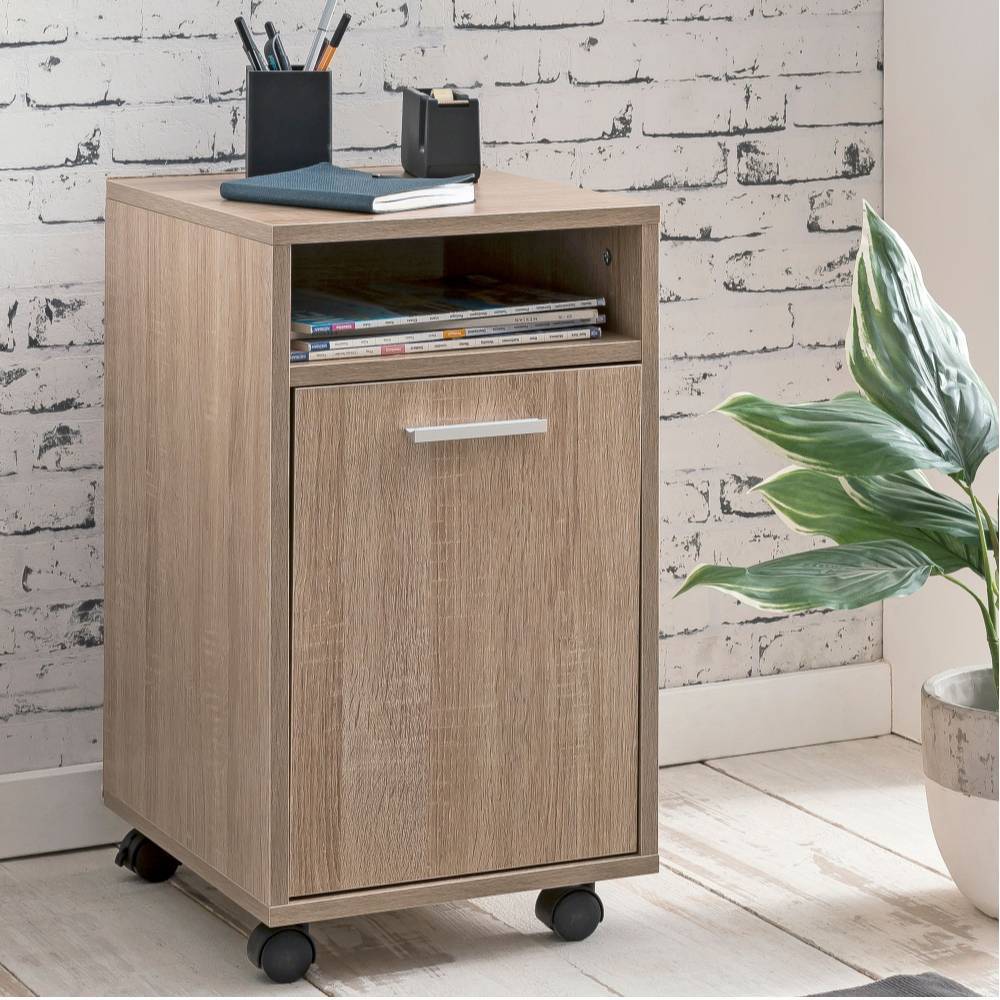 Büro Rollcontainer mit Fach und Tür - Broziano
