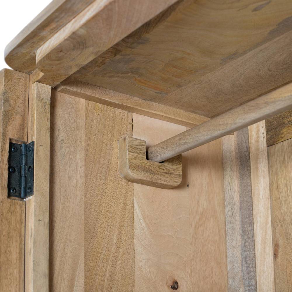 Skandi Kleiderschrank aus Massivholz - Tureeni