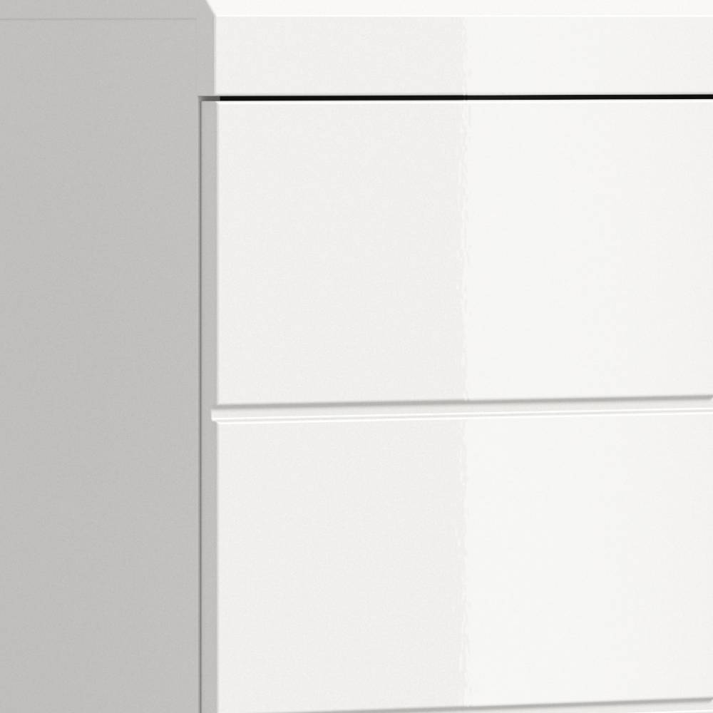 Badblock Möbelset in Weiß - Henriette (fünfteilig)