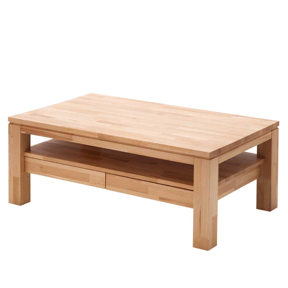 Couchtisch aus Massivholz Kernbuche - Pestrov