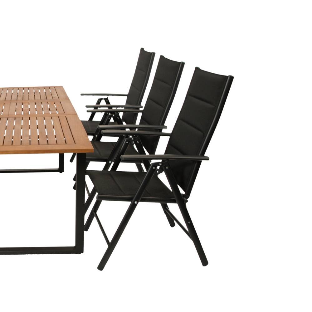 Outdoor-Essgruppe modern - Jillma (siebenteilig)