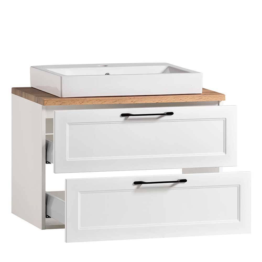 Waschkonsole und Spiegelschrank Set - Gyatso (zweiteilig)