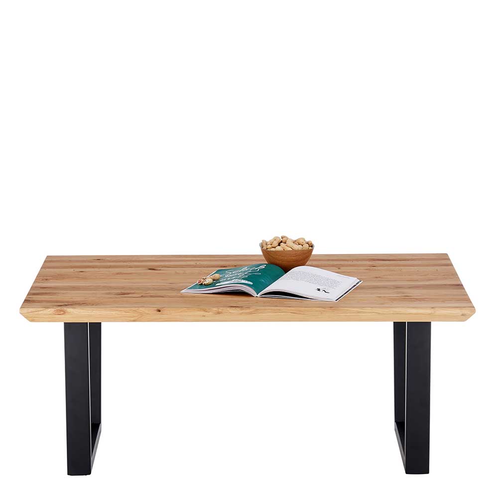 Asteiche Sofatisch im Industrial Design - Ceraldina