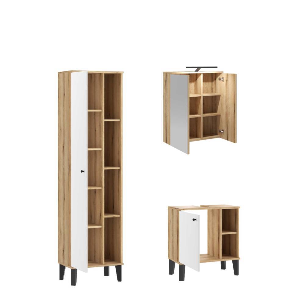 Badmöbel-Set modern - Naviron (dreiteilig)