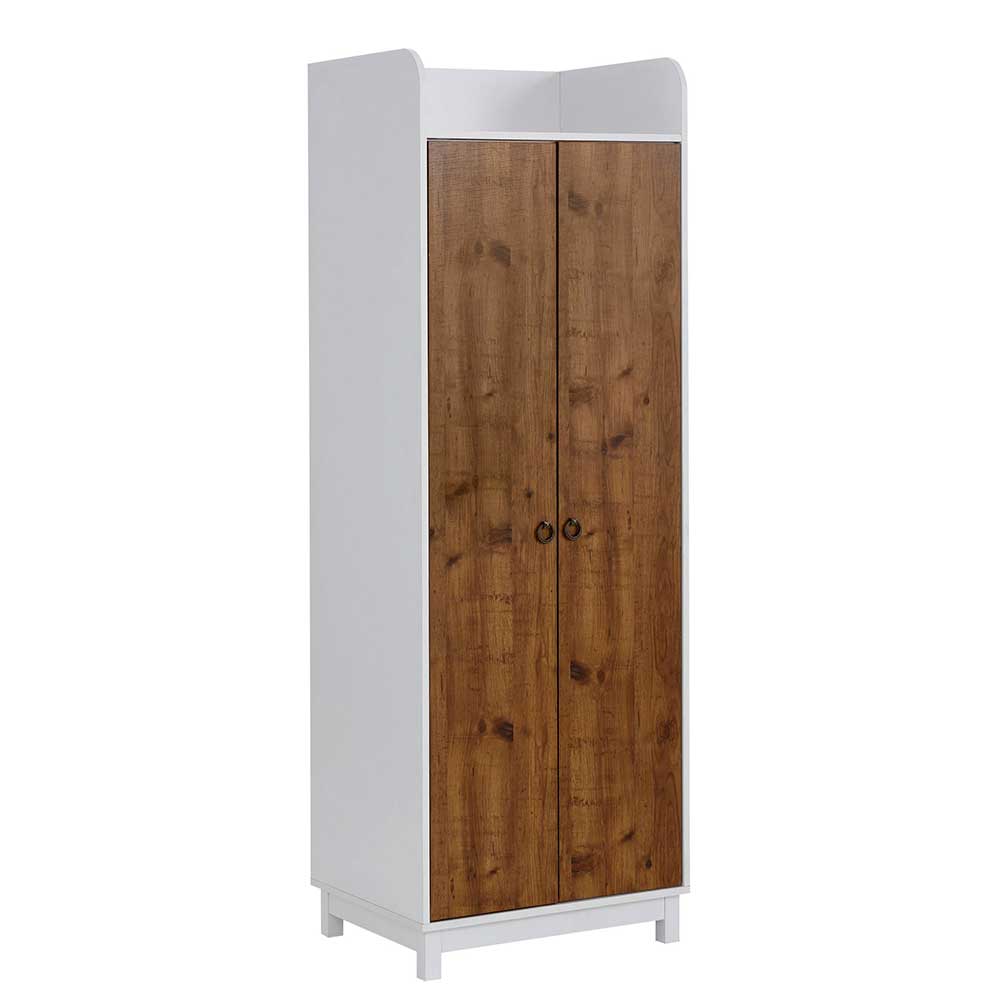 62x180x50 Landhaus Dielenschrank 2-türig - Zeymon