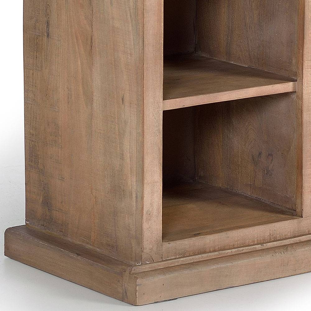 Industrial Chic Kommode aus Mangobaum Massivholz - Jantonia