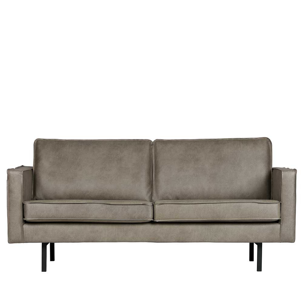 190cm breites Sofa aus Kunstleder Grau - Patria