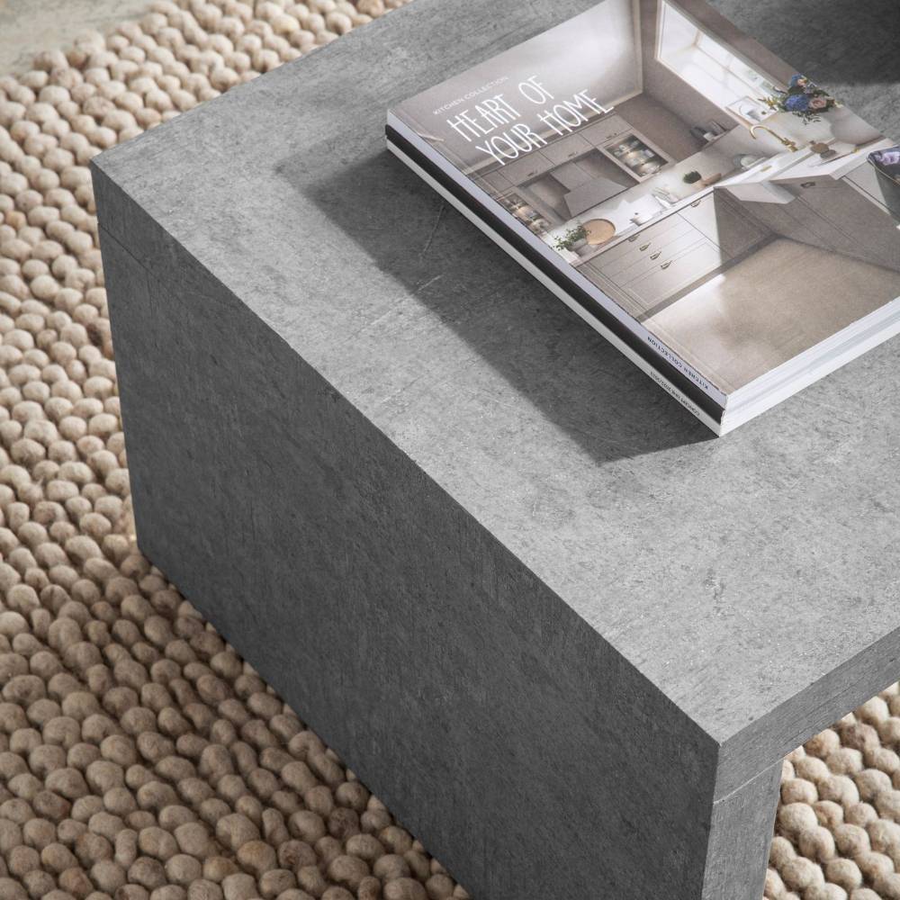 Betonoptik Couchtisch in modernem Design - Duliva
