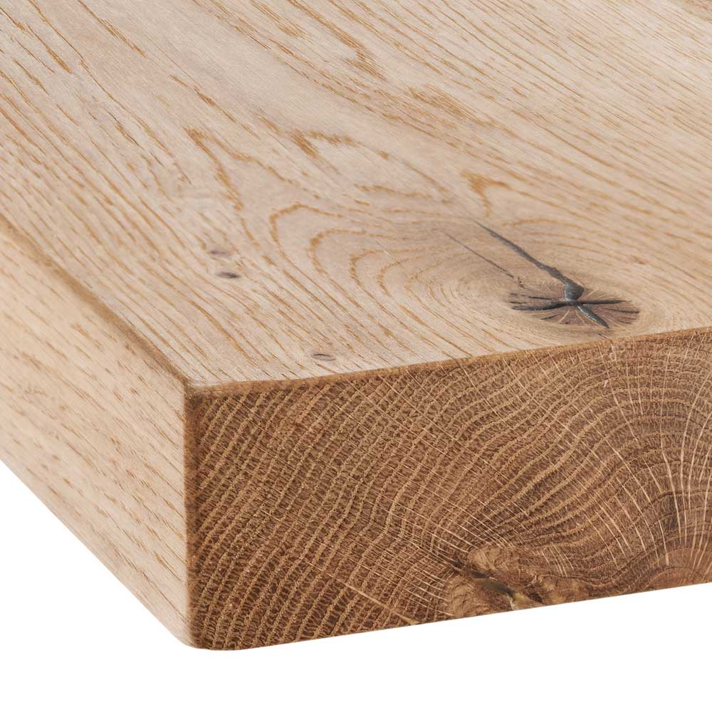 Esstisch mit Design-X-Beinen - Opal