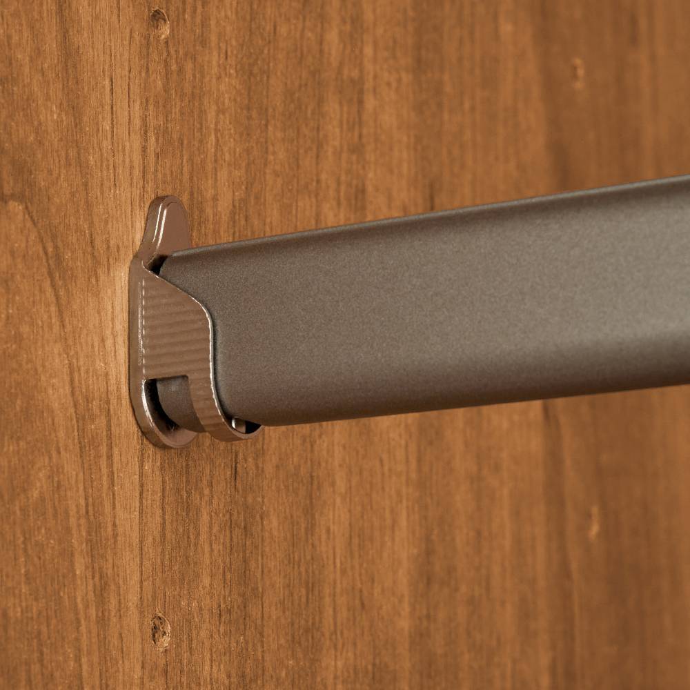 4-türiger Schlafzimmerschrank in Eiche Bianco - Vutonia