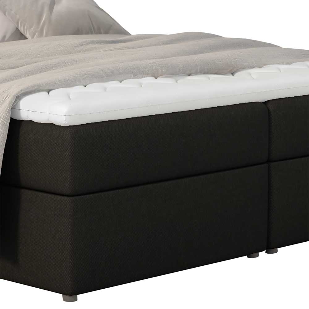 Stauraumbett mit Matratzen und Topper - Kisana