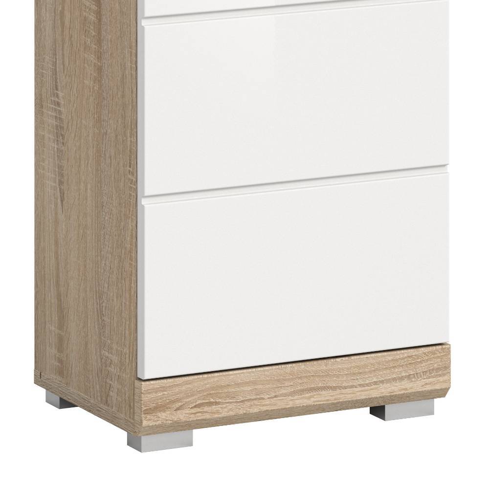 Komplette Badmöbel Einrichtung Set - Calbanyara (fünfteilig)