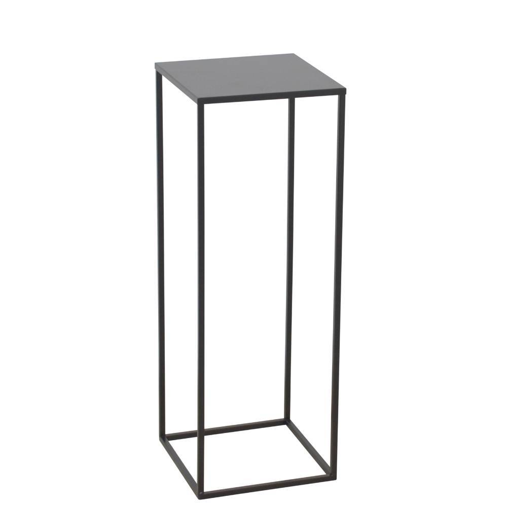 Schwarze Blumensäule in modernem Design - Glamorga