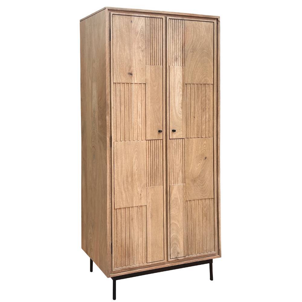 Flurmöbel Set aus Mangobaum Massivholz - Peravia (vierteilig)