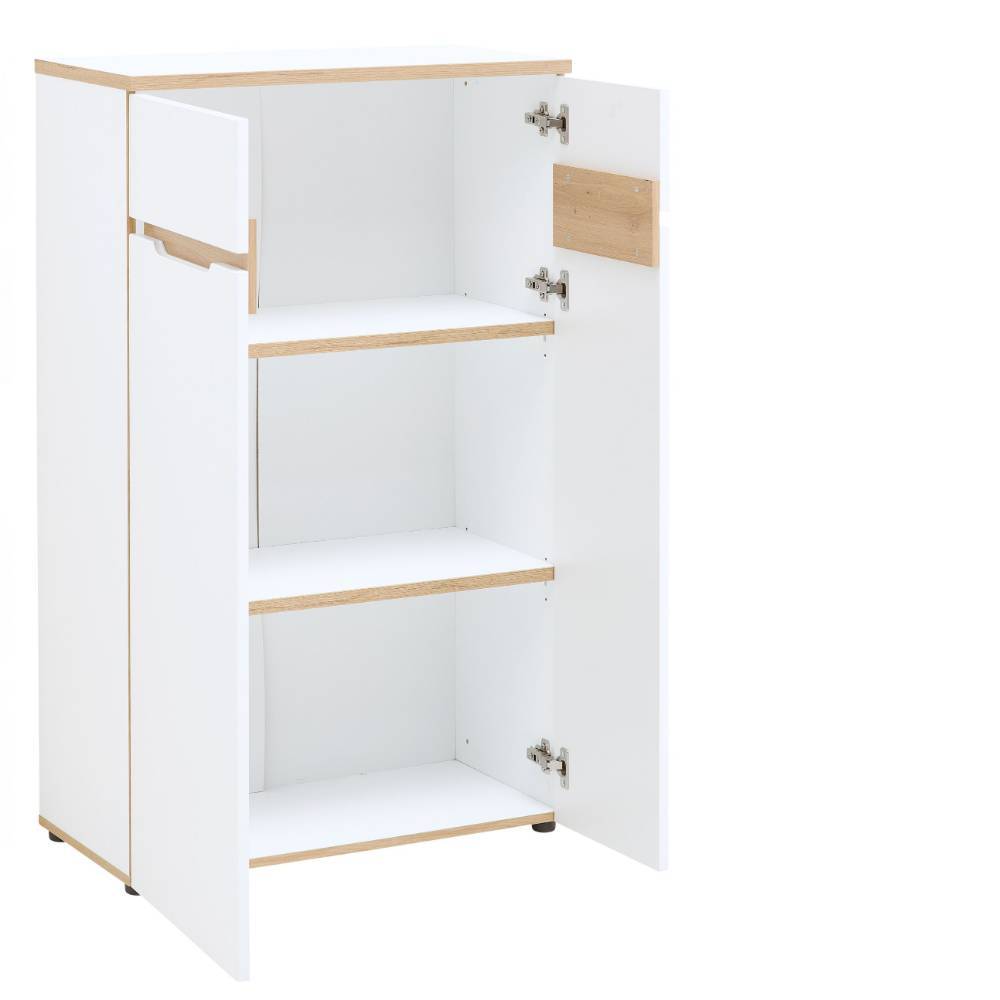 2-türiger Aktenschrank 122 cm hoch - Anesto