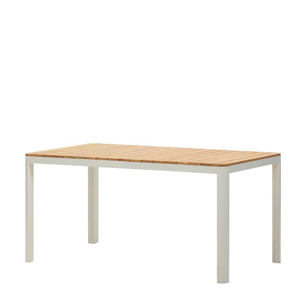 Gartentisch mit Teakholz-Tischplatte - Price