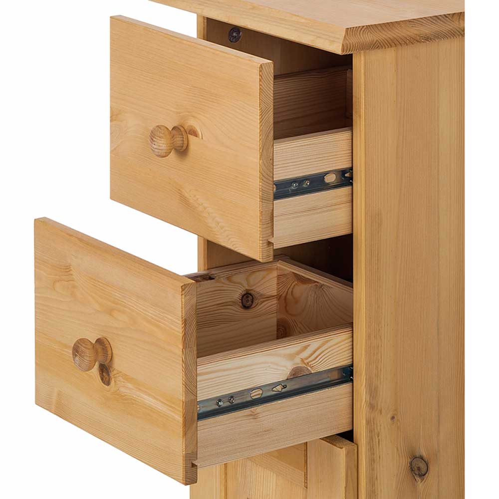 Badschrank aus Kiefer Massivholz - Vlarenzo