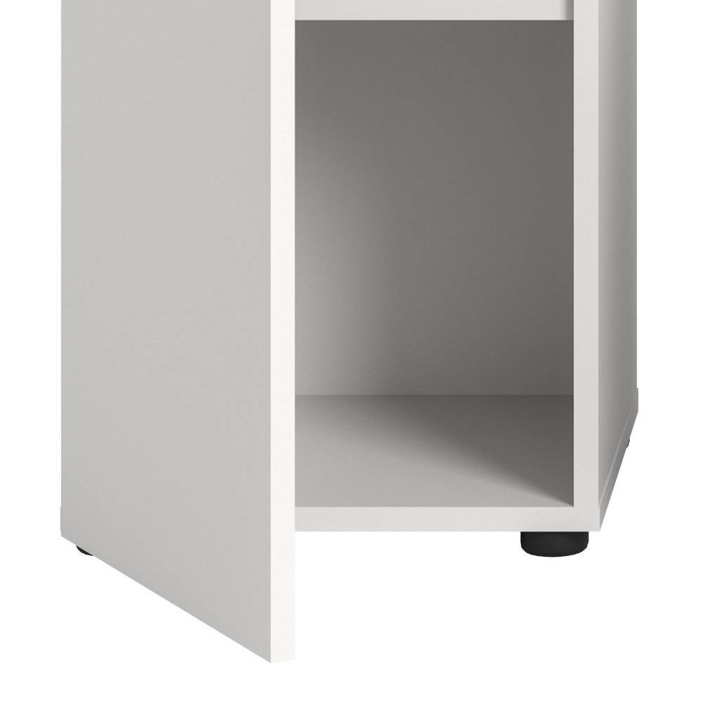 Badezimmer Hochschrank in Weiß - Ustabo