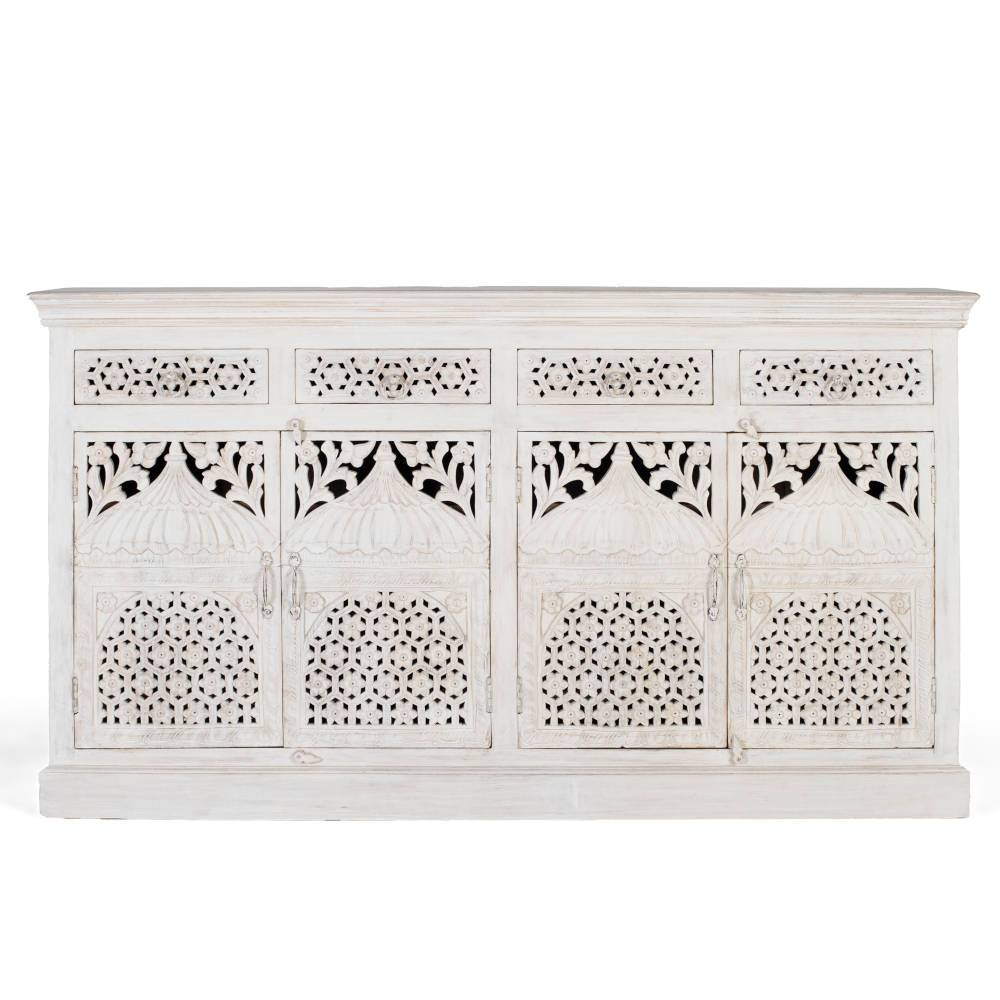 White Wash Sideboard im orientalischen Stil - Capo