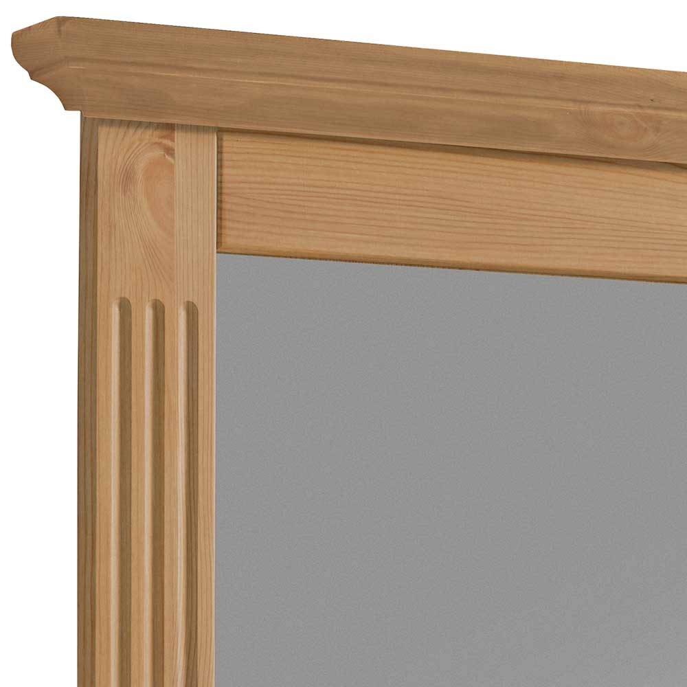 79x101x6 Holzspiegel in Kiefer Laugefarben - Cabressan
