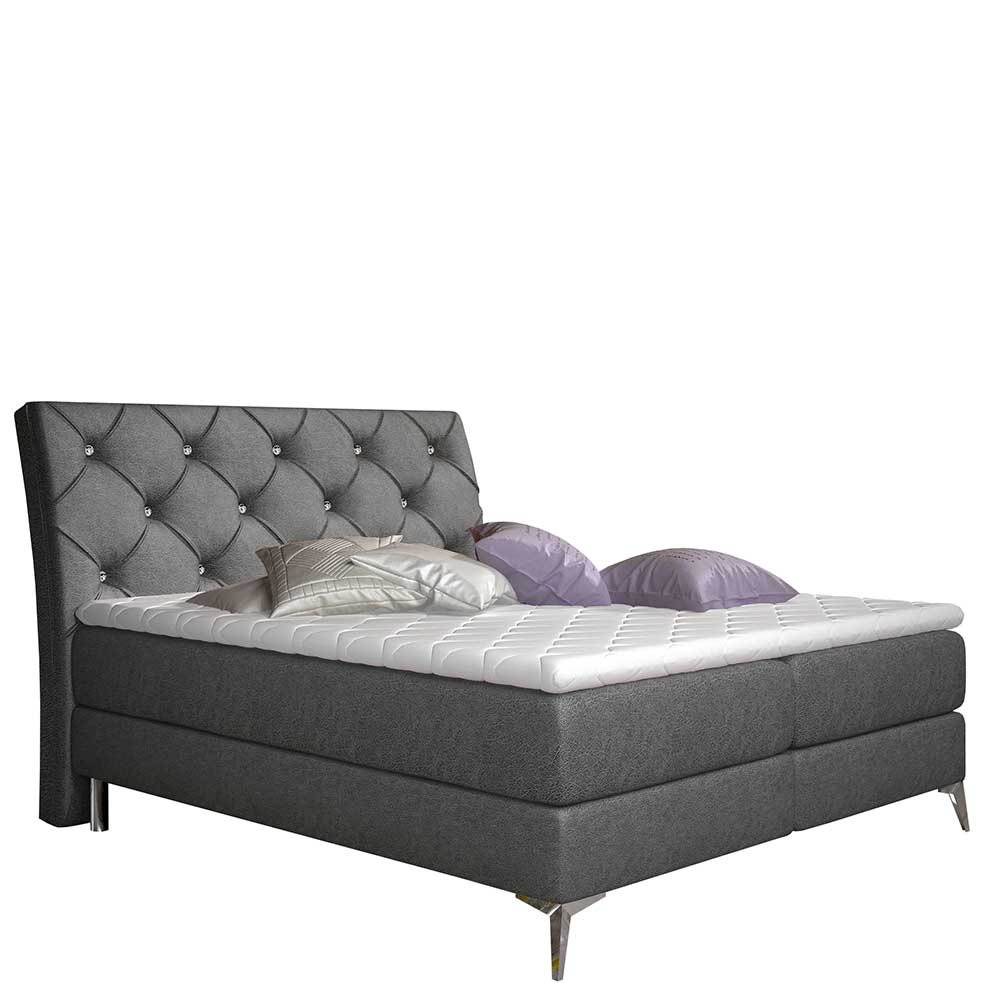 Boxbett mit Matratze und Topper - Pinja