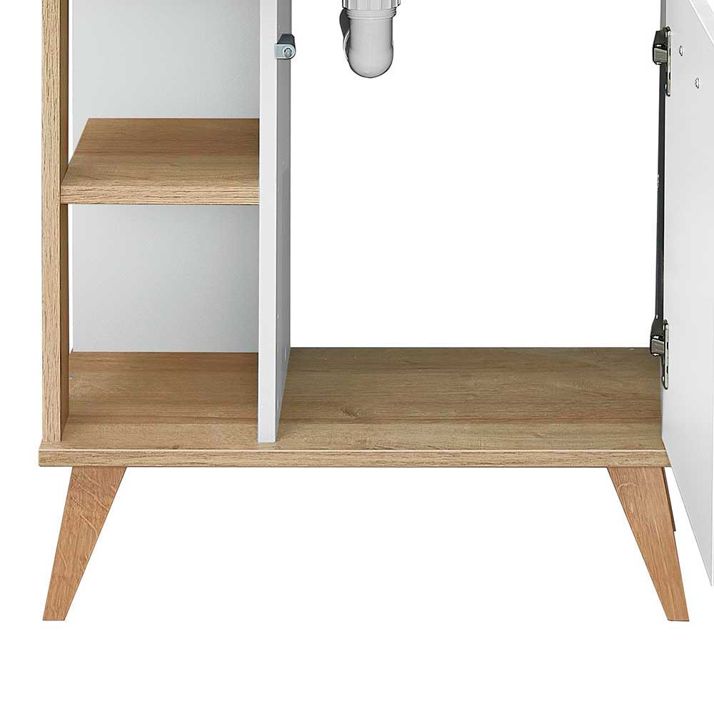 Skandinavische Design-Badmöbel Set - Timur (vierteilig)